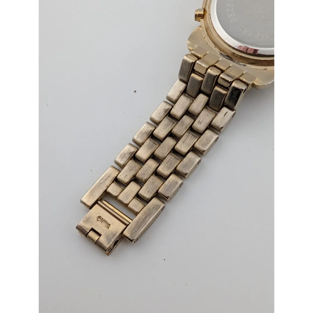 NY&C Watch Women 35mm‎ Case Pearl Dial Gold 6.75